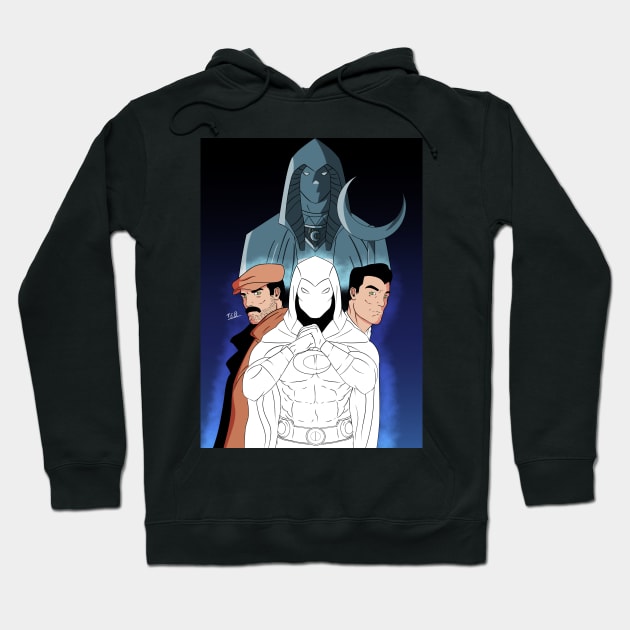 Moon Knight. Hoodie by Eternal Oak Store's